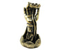 Lotus Shape Backflow Incense Burner Non-fading Brass Traditional Censer Burner for Table- L V1263-JX-607