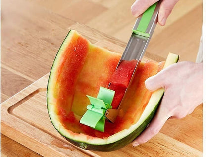 Watermelon Cutter - Stainless Steel, Easy Slicer for Melons V1263-JX-6070