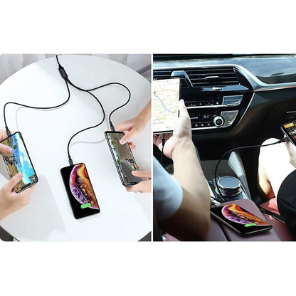 3-in-1 Multi USB Charger Cable for Micro USB Type C and Apple Devices V1263-JX-6100-5