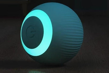 2PCS Interactive Smart Cat Toy Automatic Rolling Cat Ball Self-Moving Kitten Toys V1263-JX-6101