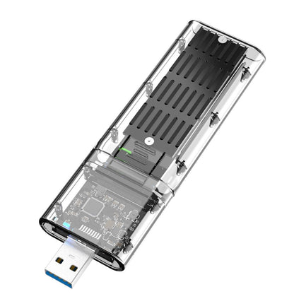SSD Disk Box M2 To USB 3.0 SSD Adapter M2 SSD CASE SATA Chassis For V1263-JX-6105-1
