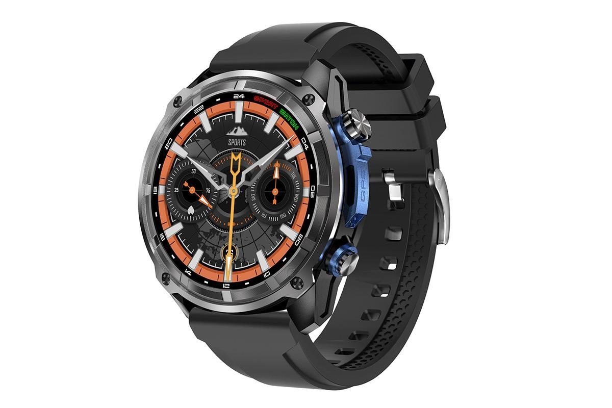 1.43 Inch Outdoor Smart Watch 100+ Sports Modes Bluetooth Call Flashlight 3ATM Waterproof V1263-JX-6109-1