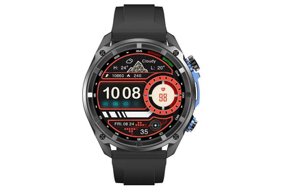 1.43 Inch Outdoor Smart Watch 100+ Sports Modes Bluetooth Call Flashlight 3ATM Waterproof V1263-JX-6109-1