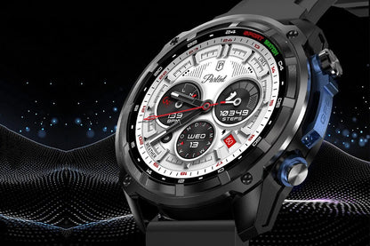 1.43 Inch Outdoor Smart Watch 100+ Sports Modes Bluetooth Call Flashlight 3ATM Waterproof V1263-JX-6109-1