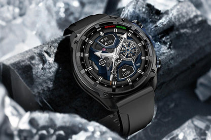 1.43 Inch Outdoor Smart Watch 100+ Sports Modes Bluetooth Call Flashlight 3ATM Waterproof V1263-JX-6109-1