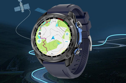 1.43 Inch Outdoor Smart Watch 100+ Sports Modes Bluetooth Call Flashlight 3ATM Waterproof V1263-JX-6109-2