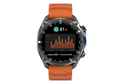 1.43 Inch Outdoor Smart Watch 100+ Sports Modes Bluetooth Call Flashlight 3ATM Waterproof V1263-JX-6109-3