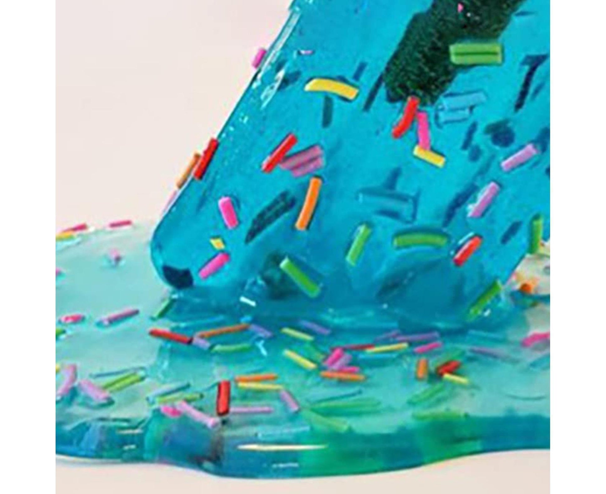 Melting Ice Resin Art Figurine-Blue V1263-JX-611