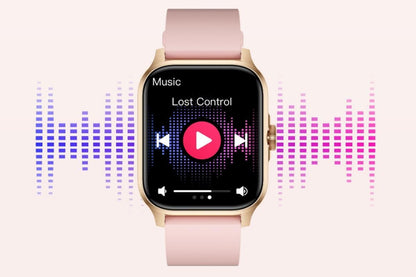 1.85inch HD Fitness Tracker Smart Watches for Men Women Compatible with Android iOS V1263-JX-6111-3