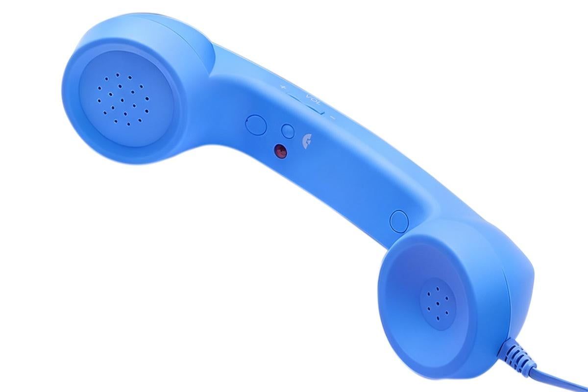 1M Retro Wired Handheld Telephone Handset with Microphone Type C Plug for Smartphones PC V1263-JX-6122-2