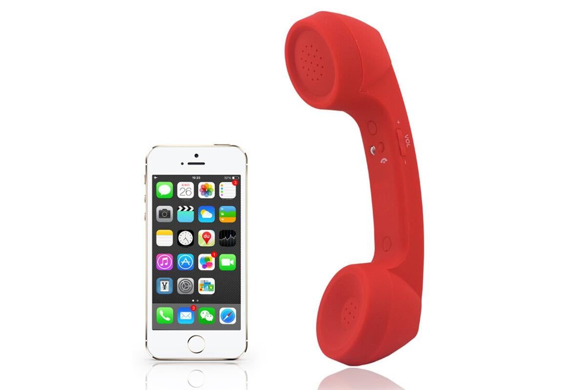 1M Retro Wired Handheld Telephone Handset with Microphone Type C Plug for Smartphones PC V1263-JX-6122-3
