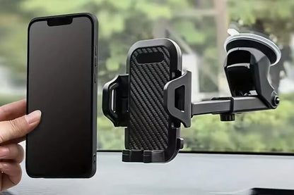 Universal Car Phone Holder Suction Mount Adjustable Dashboard Windscreen Stand V1263-JX-6124