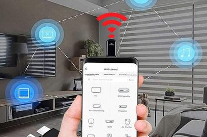 Mini Smartphone IR Remote Controller Adapter for iPhone Mini Infrared Universal Control All in One Air V1263-JX-6126