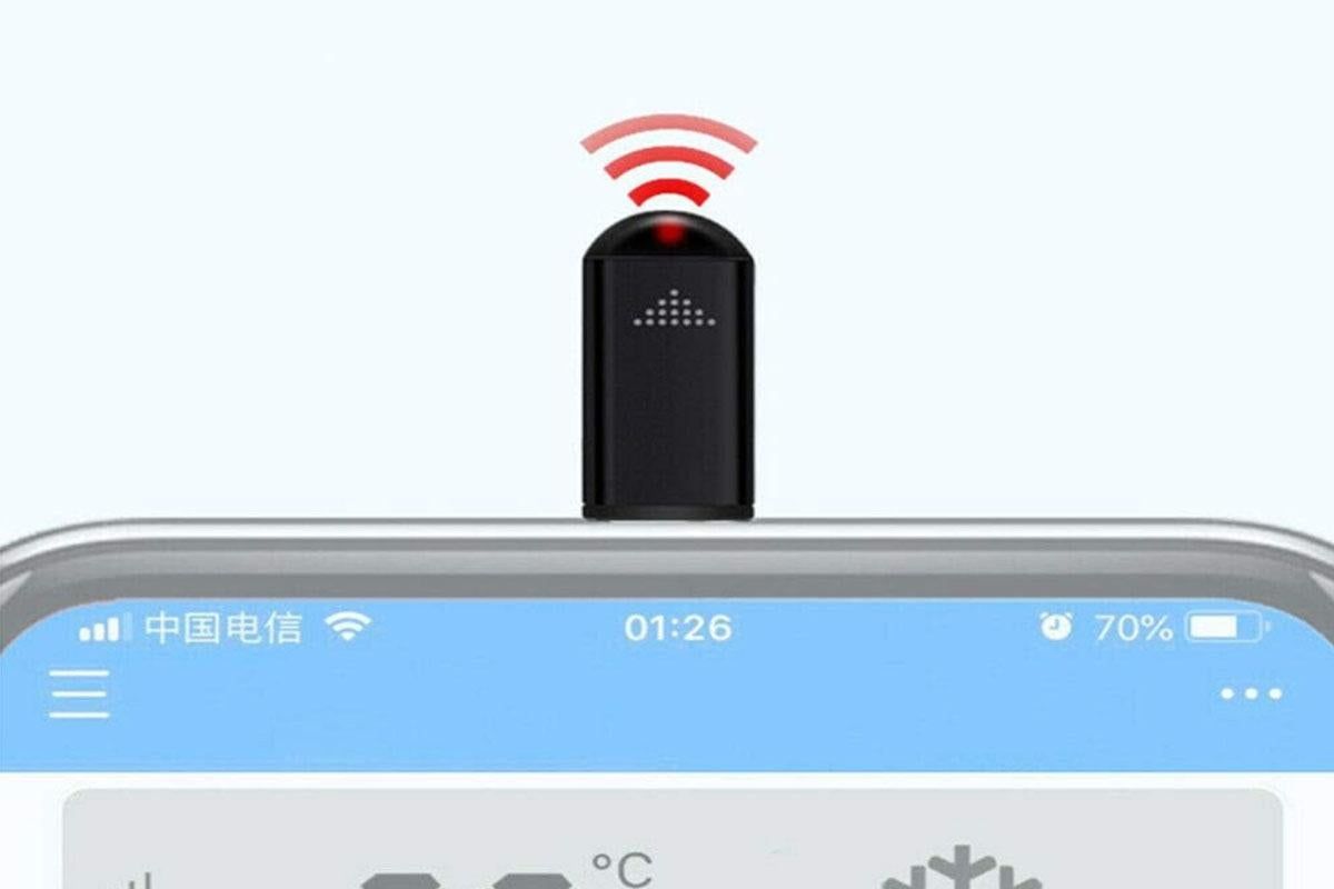 Mini Smartphone IR Remote Controller Adapter for iPhone Mini Infrared Universal Control All in One Air V1263-JX-6126