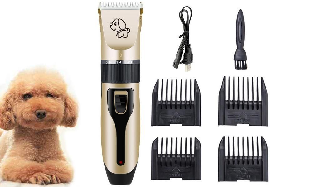 Dog Grooming Clippers Cordless Quiet Electric Pet Hair sharp blade Trimmer Kit V1263-JX-6129