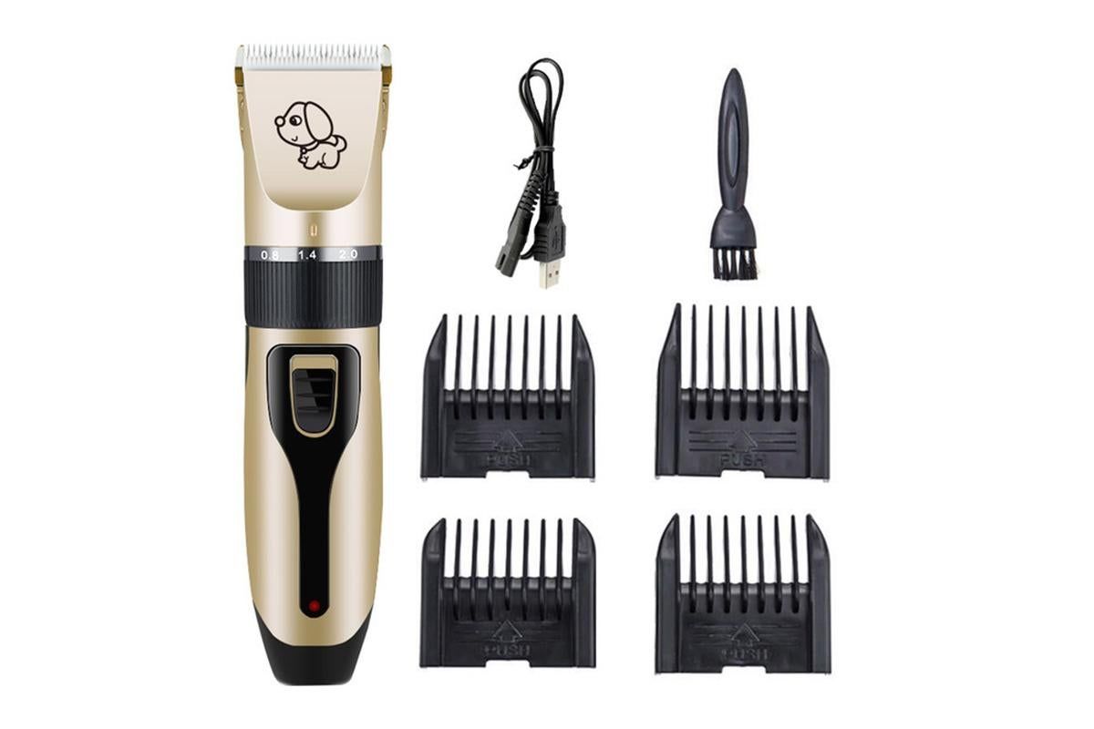 Dog Grooming Clippers Cordless Quiet Electric Pet Hair sharp blade Trimmer Kit V1263-JX-6129