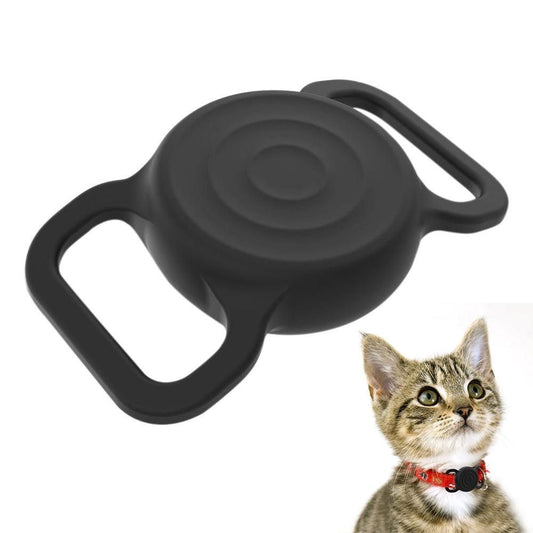 Dog Cat Collar Holder for Apple AirTag - Silicone Protective Case for AirTags V1263-JX-6158