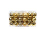 Shatterproof Xmas Ball Pendant-Golden V1263-JX-616