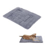 Pet Thermal Blanket Washable Self-Warming Cat Bed Self-Heating Cushion Grey V1263-JX-6166-2