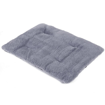 Pet Thermal Blanket Washable Self-Warming Cat Bed Self-Heating Cushion Grey V1263-JX-6166-3