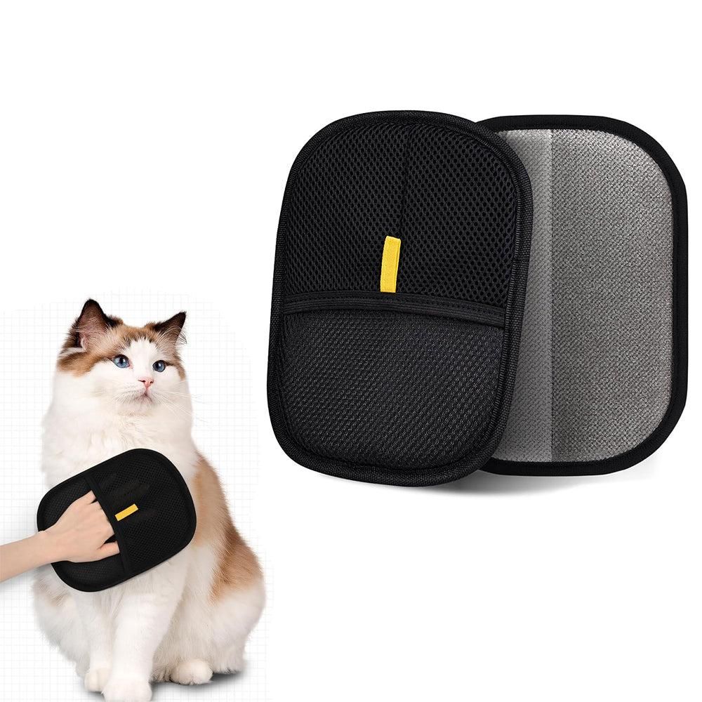 2Pcs Pet Electrostatic Hair Removal Gloves Reusable Grooming Tools V1263-JX-6172