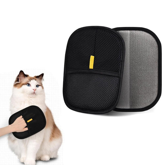 2Pcs Pet Electrostatic Hair Removal Gloves Reusable Grooming Tools V1263-JX-6172