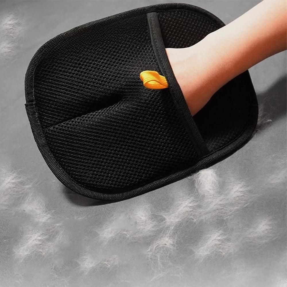 2Pcs Pet Electrostatic Hair Removal Gloves Reusable Grooming Tools V1263-JX-6172