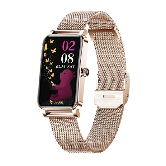 Smart Watch for Women Fitness Tracker Sport Bracelet for Android iOS Phones Gold V1263-JX-6176