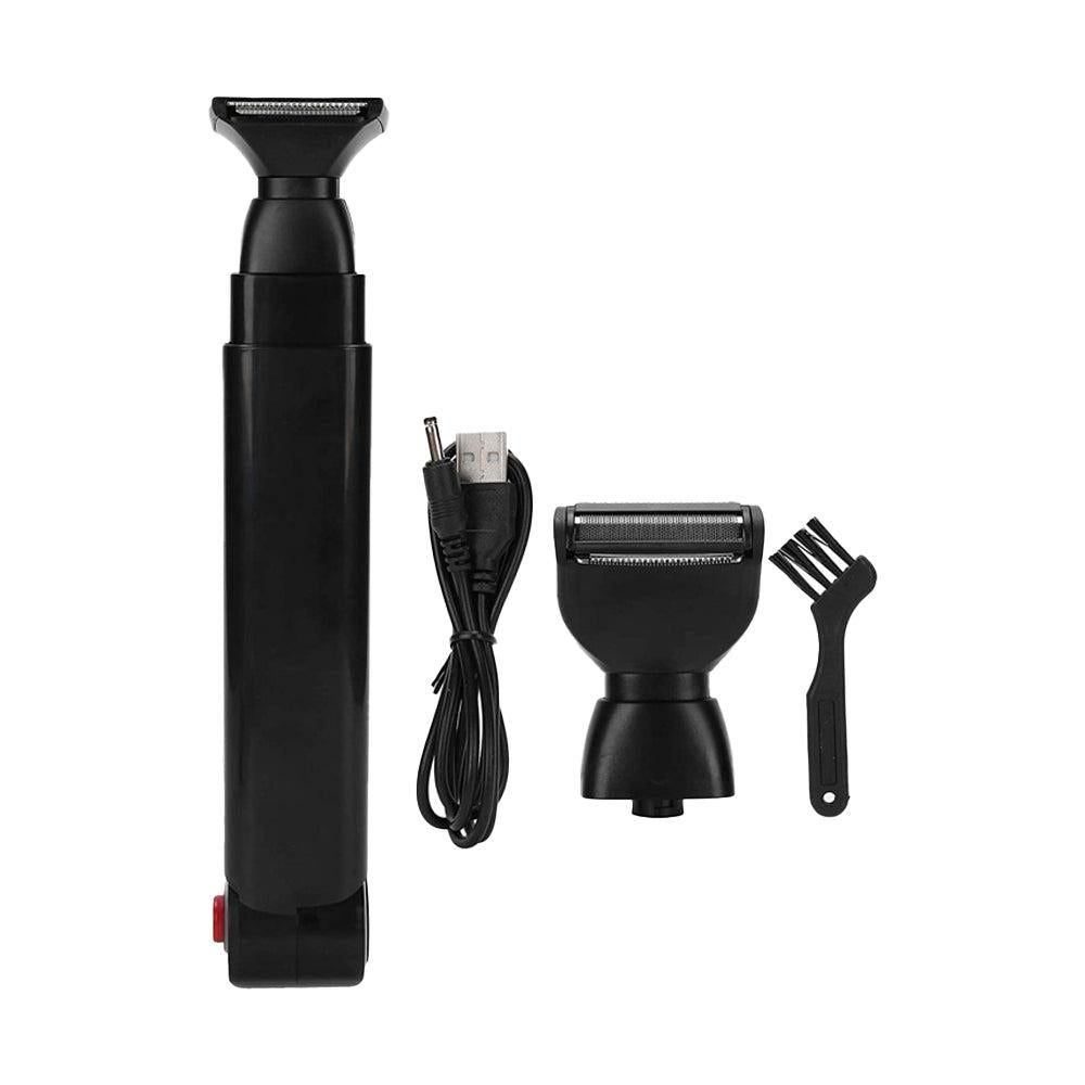 Men's Back Hair Remover USB Rechargeable Body Hair Trimmer Adjustable Shaver V1263-JX-6180