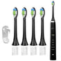 4Pcs Replacement Electric Toothbrush Heads Compatible with Philips Black V1263-JX-6181