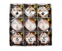 Shiny Xmas Tree Balls-Champaign Gold V1263-JX-619