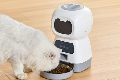 Automatic Feeder Pet Food Dispenser Automatic Cat Feeder Dry Food Dispenser Smart Pet Feeder Timed Cat Feeder V1263-JX-6202-2