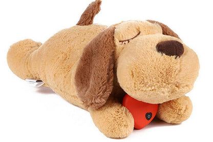 Pet Puppy Cat Soft Plush Toy Heartbeat Sleeping Buddy Dog Behavioral Anxiety Aid V1263-JX-6206