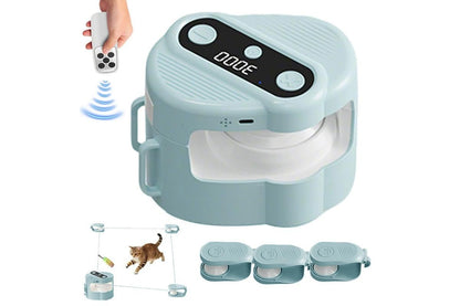 Interactive Cat Toy Automatic Moving And Enrichment Toy For Indoor Cats V1263-JX-6210-1