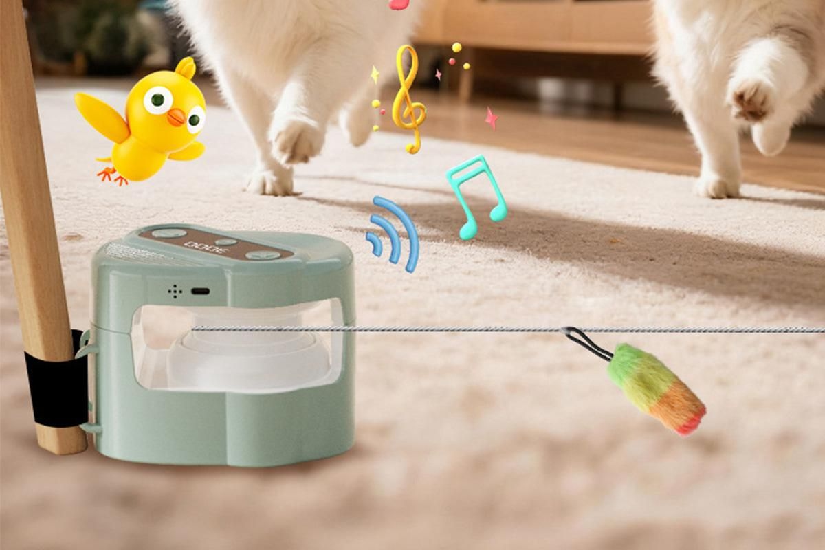 Interactive Cat Toy Automatic Moving And Enrichment Toy For Indoor Cats V1263-JX-6210-2