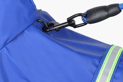 Pet Raincoat Outdoor Waterproof Dog Poncho for Small and Medium Dogs - Blue V1263-JX-6216-4