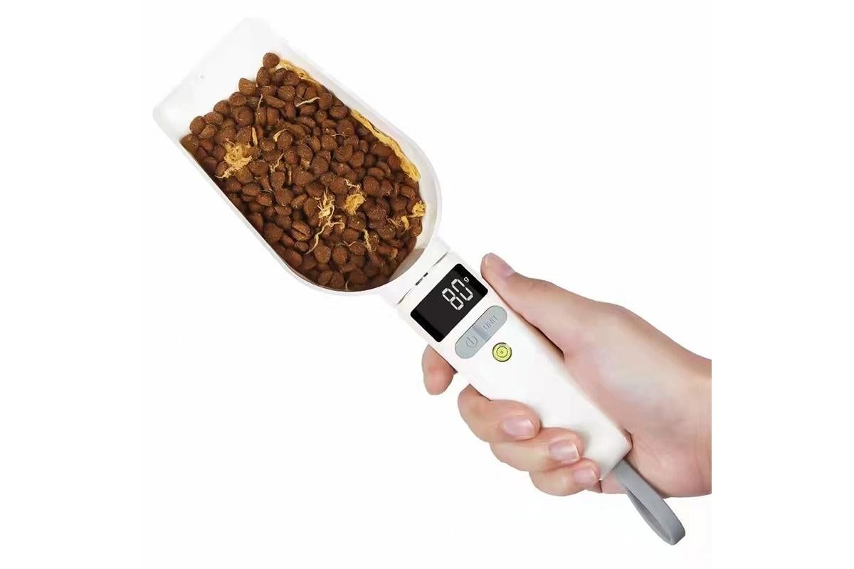 Digital Pet Weighing Spoon High Accuracy Detachable Kitchen Spoon Scale V1263-JX-6219
