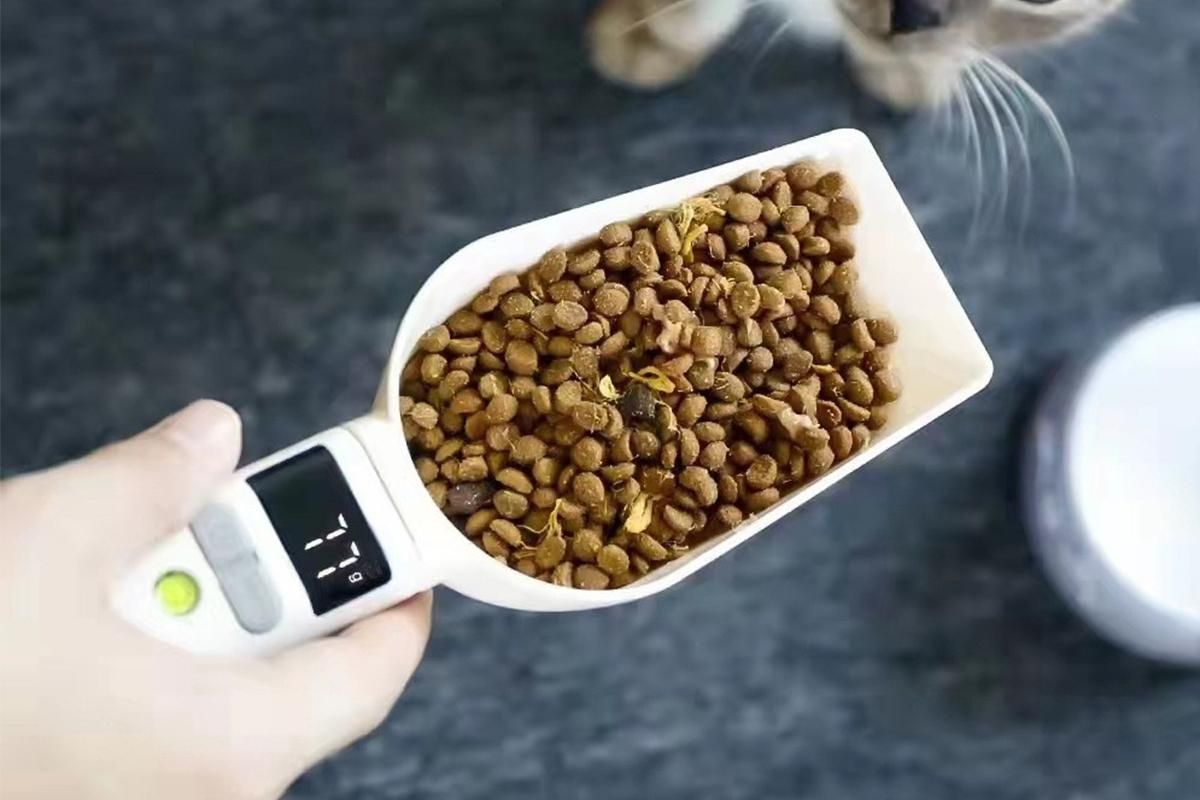 Digital Pet Weighing Spoon High Accuracy Detachable Kitchen Spoon Scale V1263-JX-6219