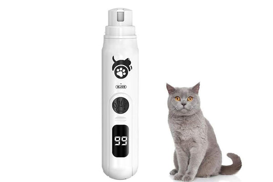 Pet Nail Grinder with LED Display Dog Nail Trimmers With 3 Speeds For Small Large Dogs And Cats V1263-JX-6222