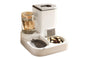 2 in 1 Automatic Cat Feeder and Waterer Ceramic Pet Bowl for Cats and Small Dogs V1263-JX-6223