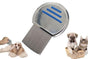 Stainless Steel Pet Flea Comb Fine Tooth Grooming Tool for Dogs Cats - Blue V1263-JX-6253-2