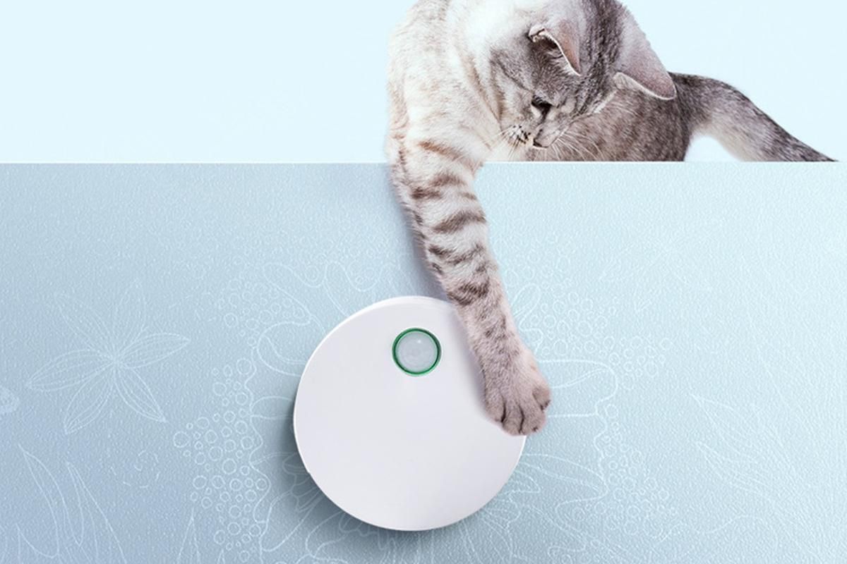 USB Rechargeable Smart Pet Litter Deodorizer Pet Litter Box Odor Eliminator V1263-JX-6255