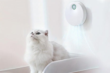 USB Rechargeable Smart Pet Litter Deodorizer Pet Litter Box Odor Eliminator V1263-JX-6255