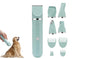 4-in-1 Dog Clipper Dog Grooming Kit with 4 Blade Heads -Green V1263-JX-6256-2