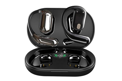 Real-Time AI Translation Earbuds Wireless Headphones for Travel Meetings Learning - Black V1263-JX-6259-1