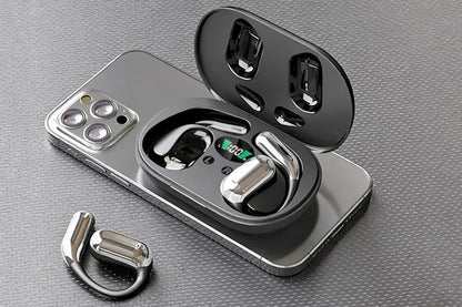 Real-Time AI Translation Earbuds Wireless Headphones for Travel Meetings Learning - Black V1263-JX-6259-1