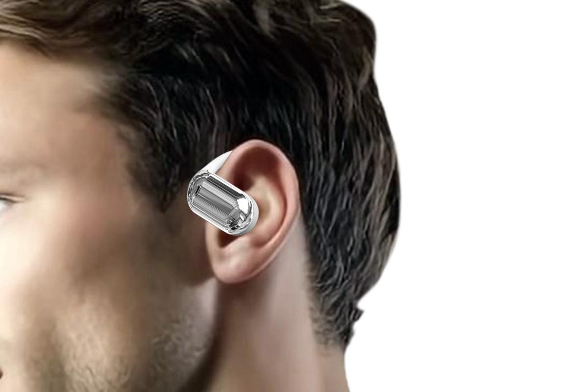 Real-Time AI Translation Earbuds Wireless Headphones for Travel Meetings Learning - White V1263-JX-6259-3