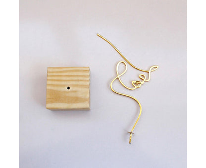 Artistic Sculpture for Home-Golden S V1263-JX-626