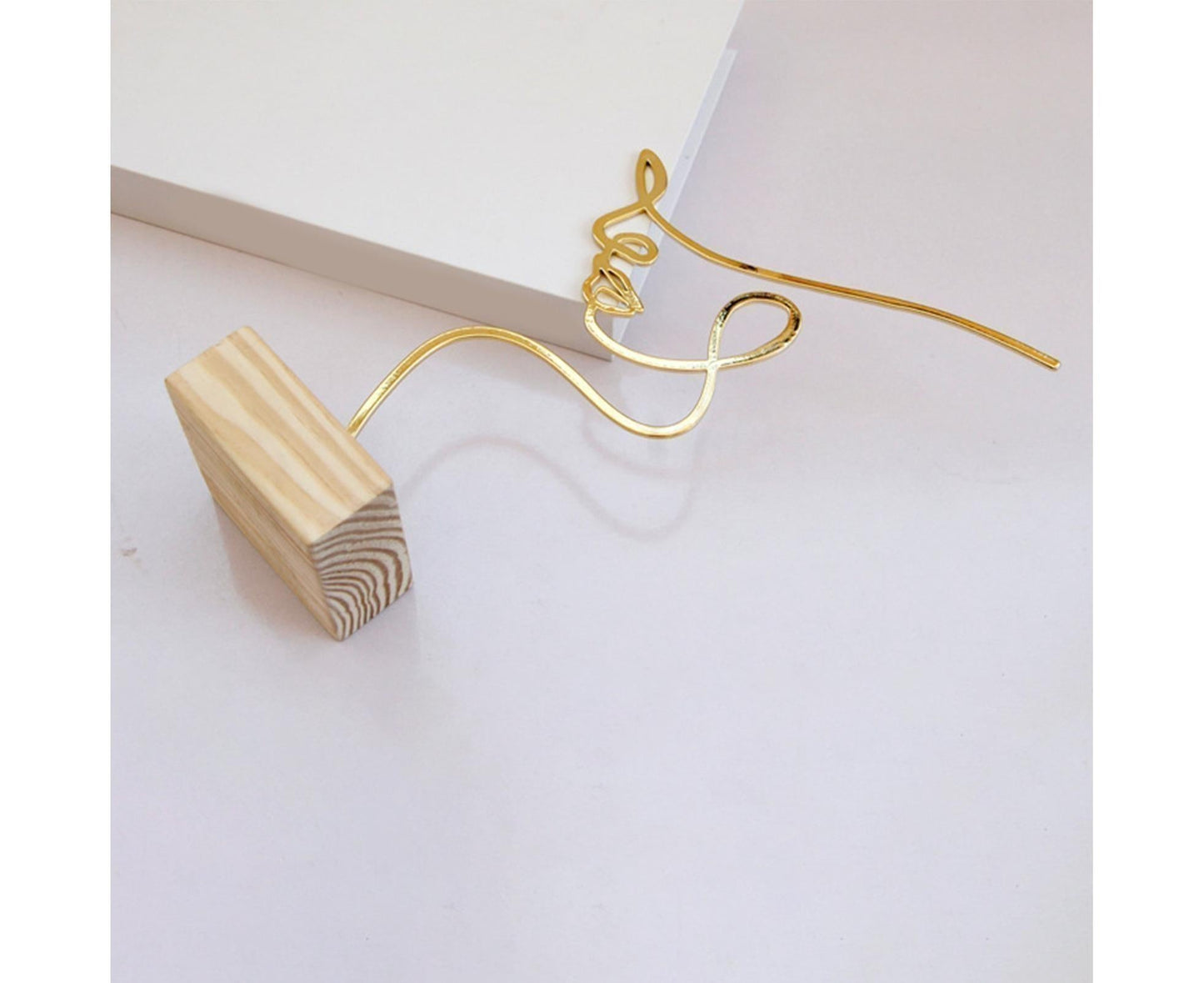 Artistic Sculpture for Home-Golden S V1263-JX-626