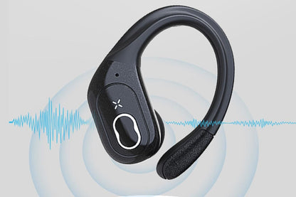Wireless Bluetooth 5.4 Headphone Over Ear Bud IPX5 Waterproof Earphone for Sport Running - Black V1263-JX-6260-2